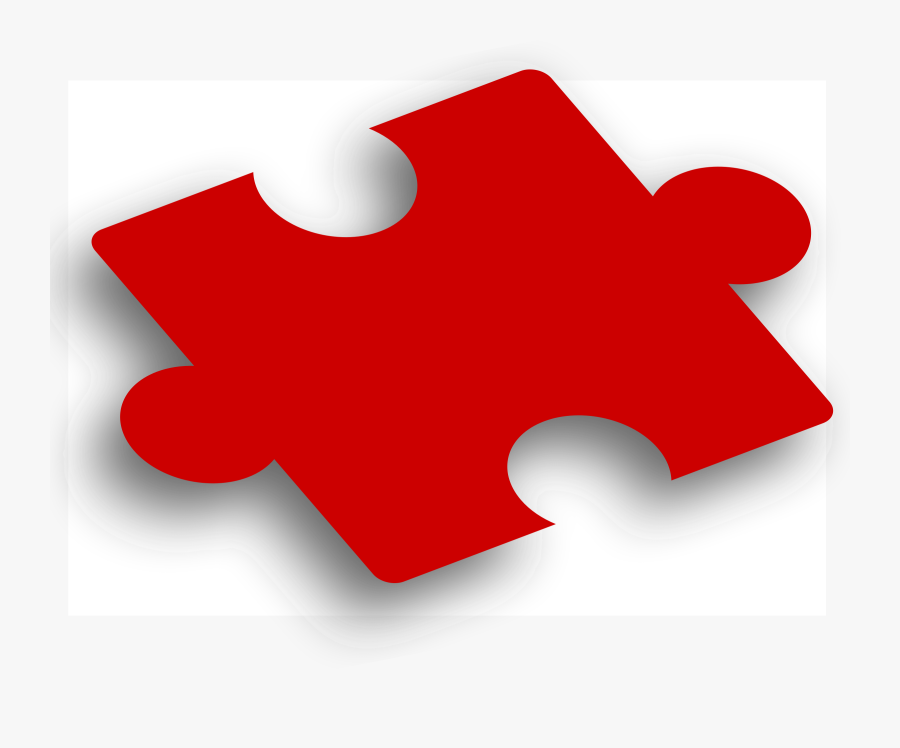 Red,jigsaw Puzzles,square Jigsaw Puzzle - Jigsaw Puzzle, Transparent Clipart