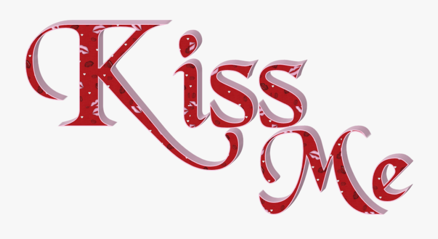 Hd Clipart Kiss - Love Kiss Text Png, Transparent Clipart