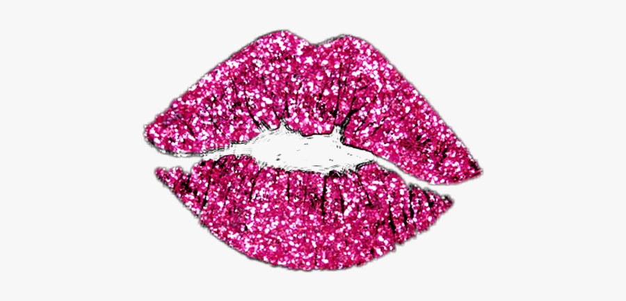 Pink Glitter Lips Transparent , Free Transparent Clipart - ClipartKey