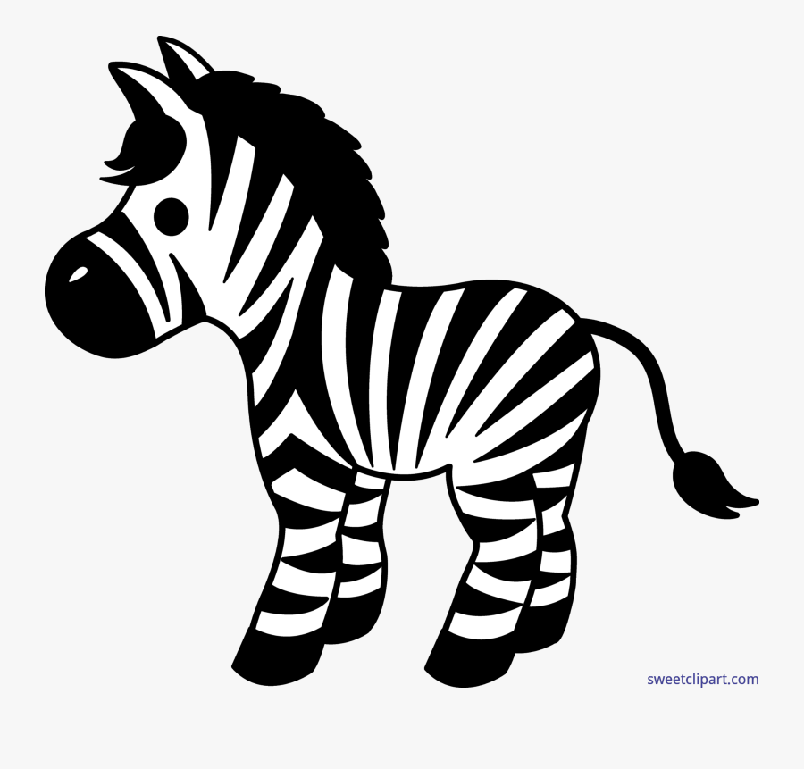 Zebra Clipart Jungle - Zebra Clipart, Transparent Clipart