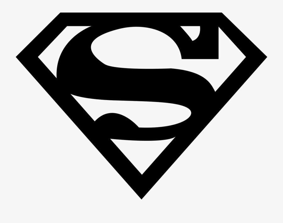 Hd Black And White - Superman Logo Png , Free Transparent Clipart - Clipart...