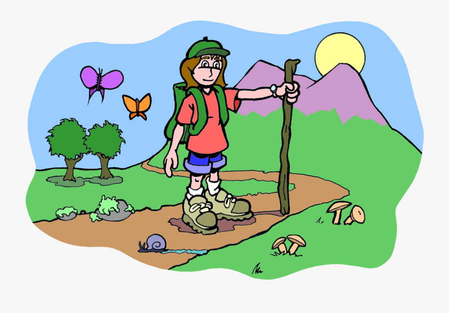 Transparent Mountains Clip Art - Go Hiking Clipart Png, Transparent Clipart