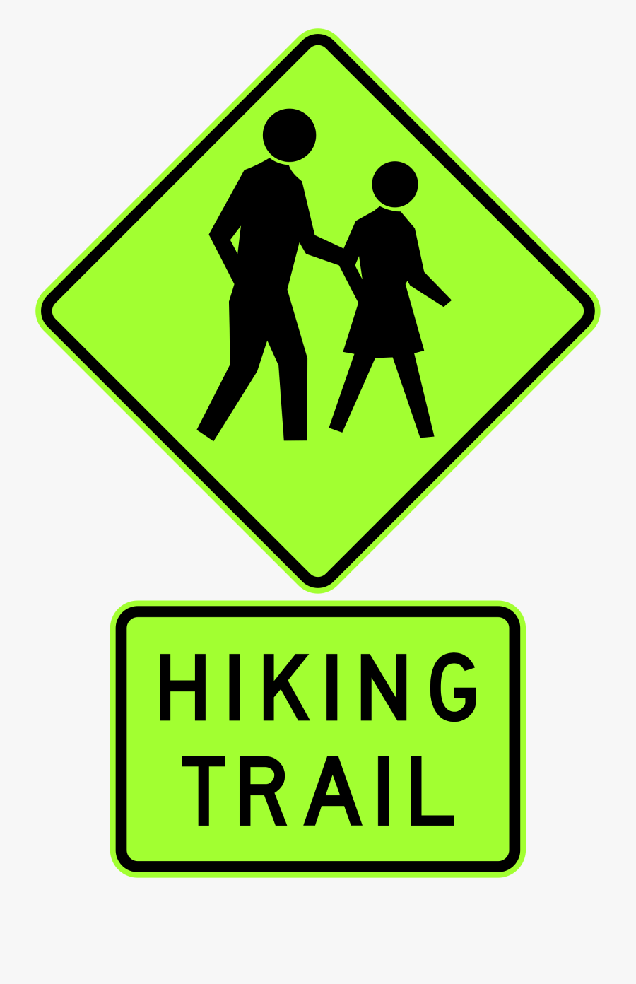 Does The Sign With Two People Walking Mean Clipart - Does The Sign With Two People Walking Mean, Transparent Clipart