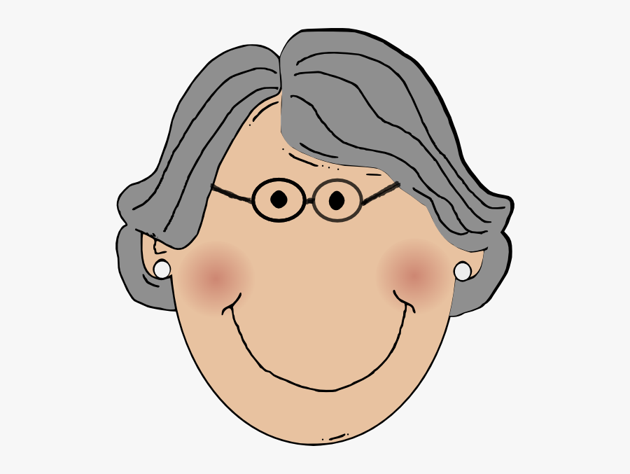Download Grandma Clip Art At Vector Clip Art - Grandma Face Clip ...