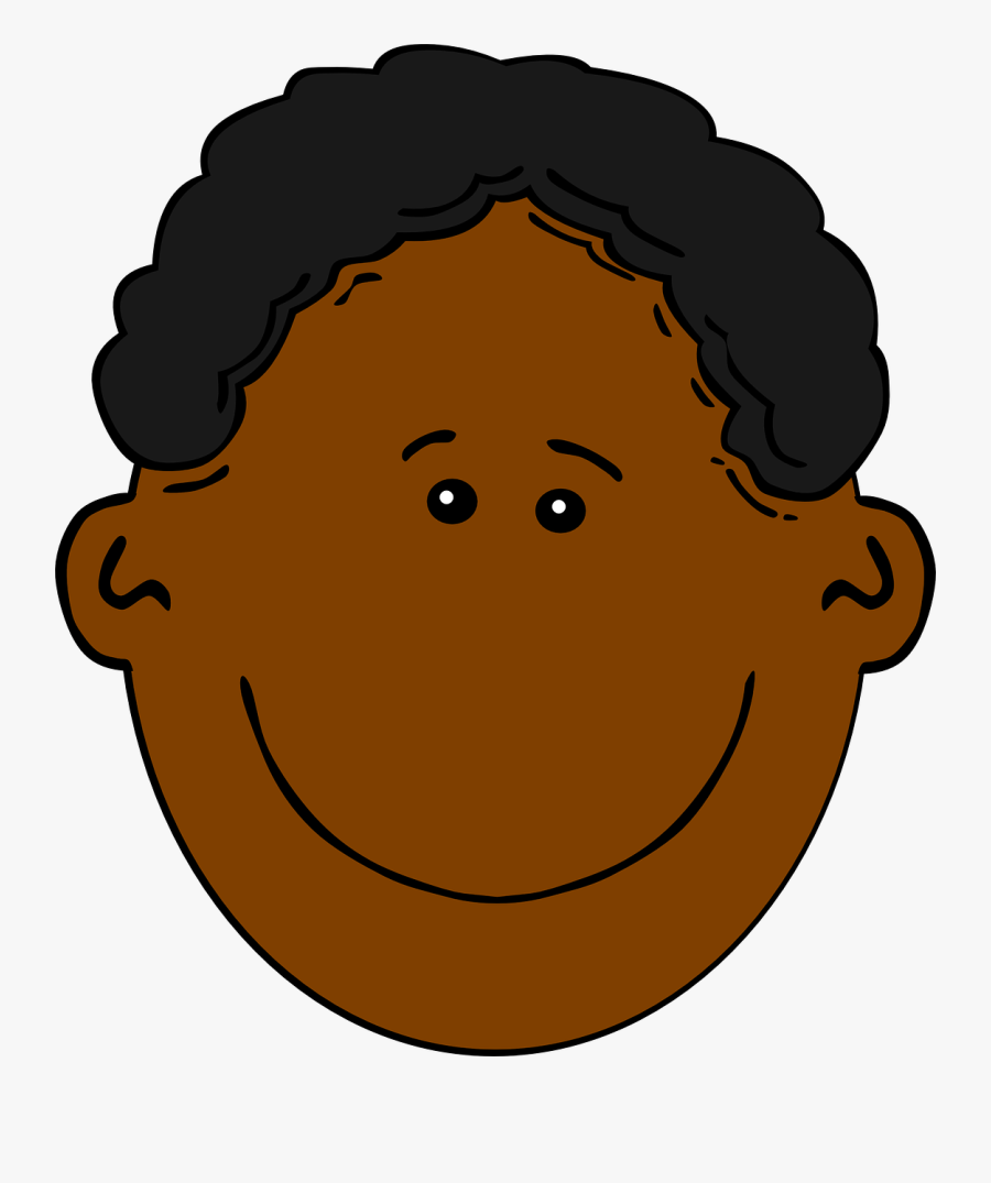 Clip Art Grandma Clip Black - Boy Face Clip Art, Transparent Clipart