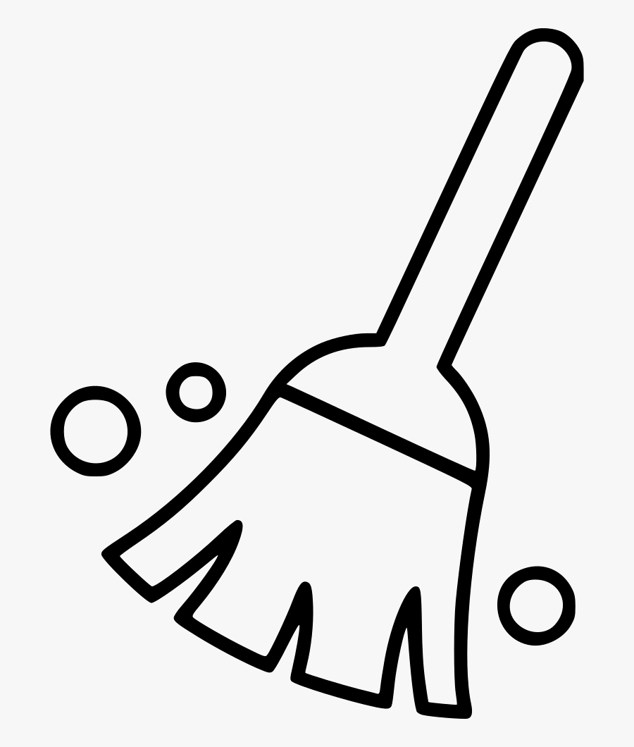 Cleaning Drawing Broom - Cleaning Icon Png, Transparent Clipart