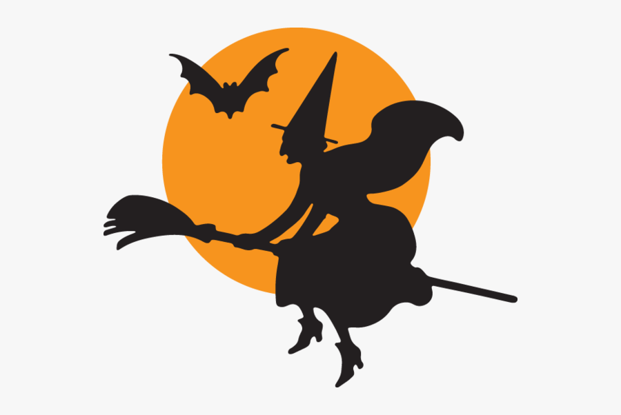 Witch Halloween Clip Art, Transparent Clipart