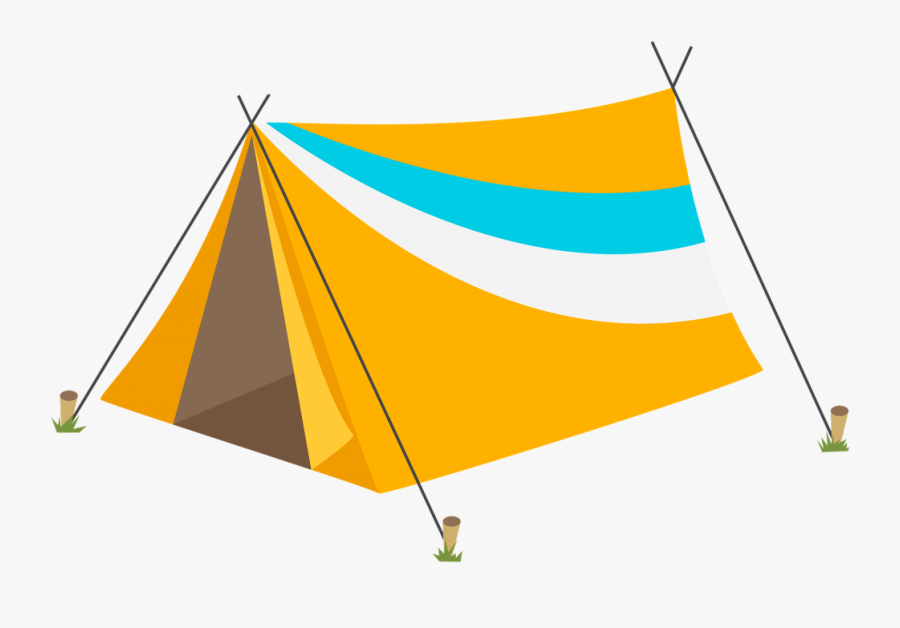 Camping Tent Campsite Clip Art - Tent Clipart, Transparent Clipart