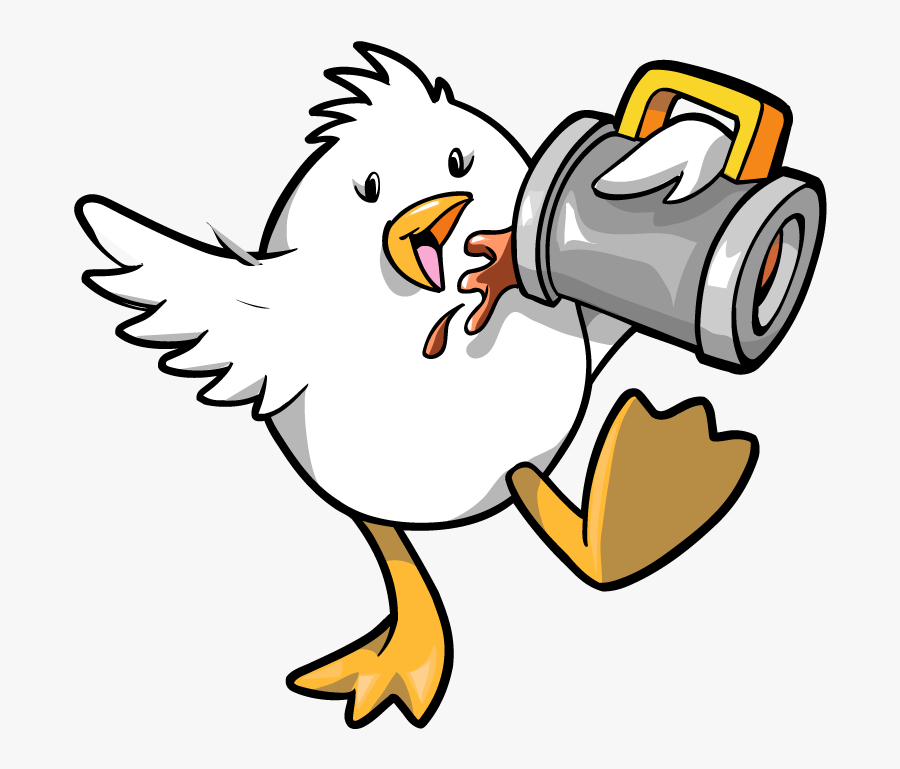 Chicken Beer Clip Art - Clipart Bird Drinking Beer, Transparent Clipart