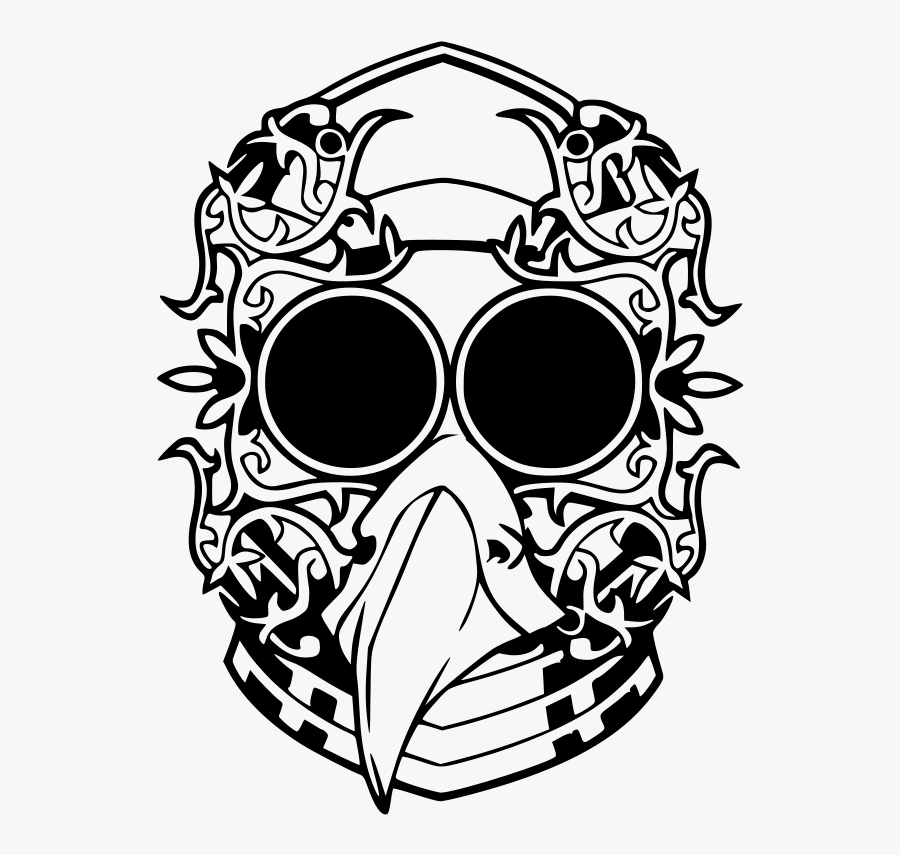 Art,monochrome Photography,artwork - Mardi Gra Skull Clipart, Transparent Clipart