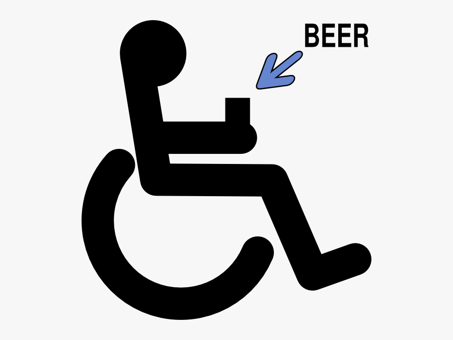 Transparent Disabled Sign, Transparent Clipart