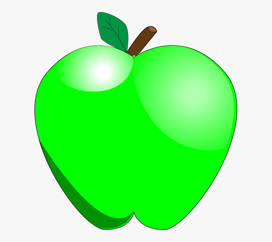 28 Collection Of Green Apple Clipart - Green Apple Clipart Transparent, Transparent Clipart