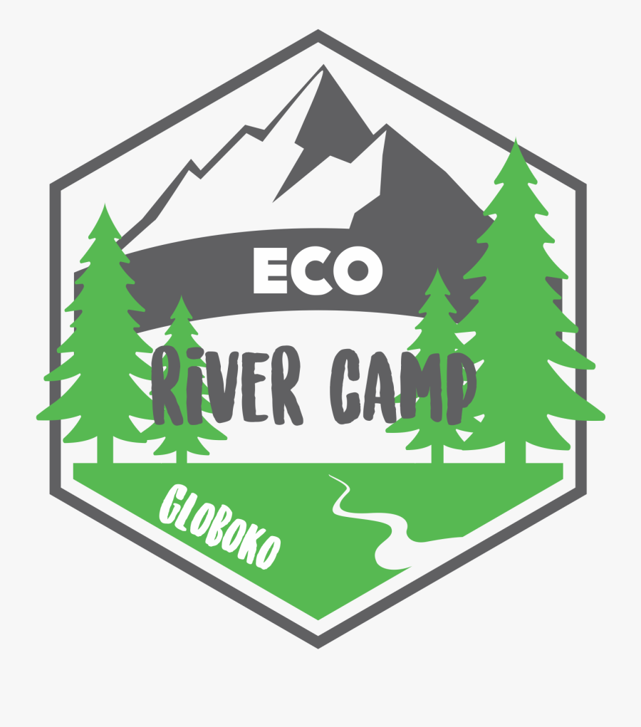 Eco River Camp Globoko - Camping River Logo, Transparent Clipart
