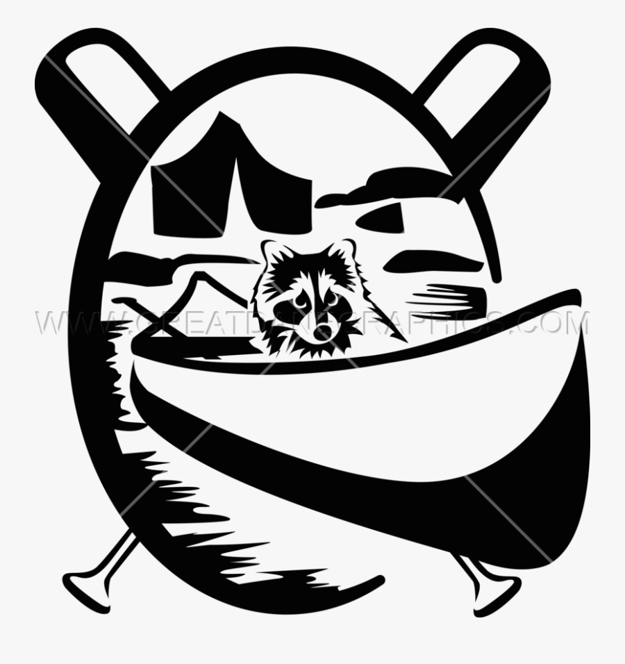 Raccoon Clipart Camping, Transparent Clipart