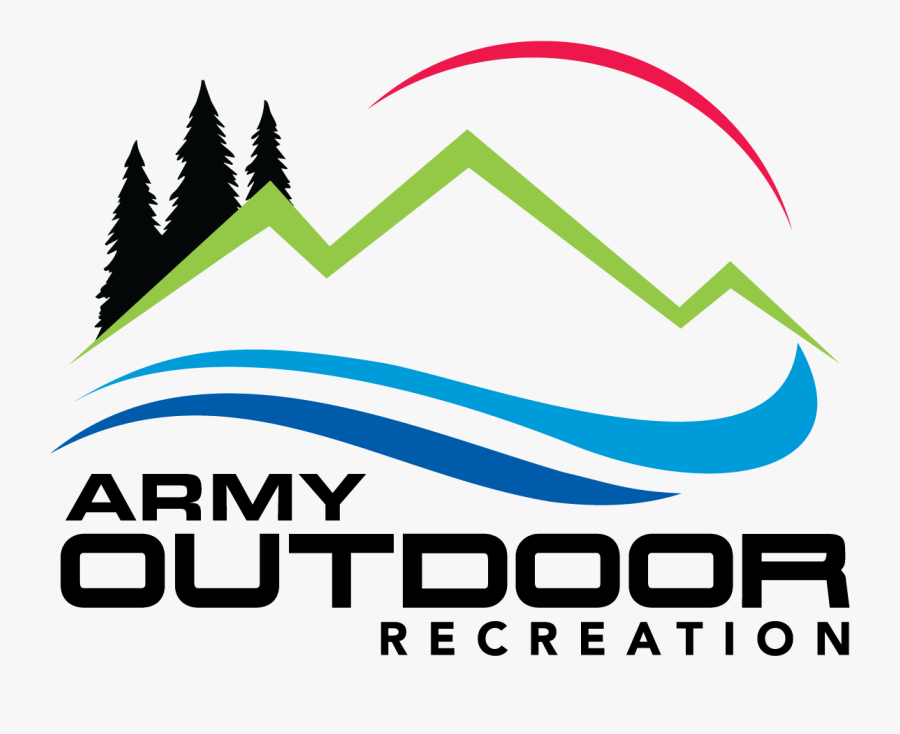 Army Outdoor Recreation Logo, Transparent Clipart