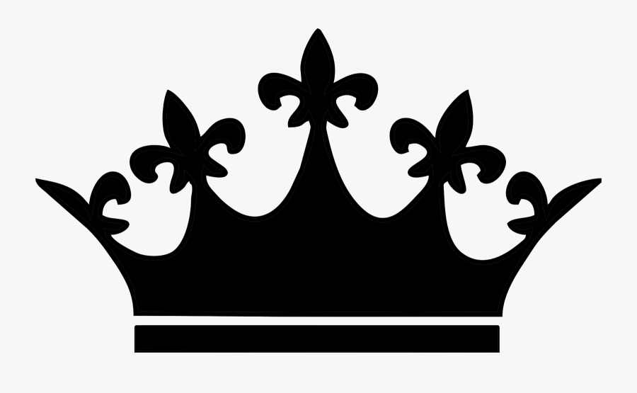 Tiara Crown Clip Art - Princess Crown Png Black , Free Transparent ...