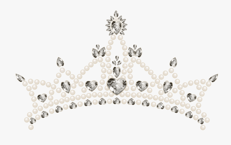 Ruby Clipart Birthday Tiara - Transparent Background Princess Crown Clipart, Transparent Clipart