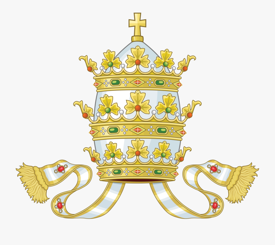 Clip Art The Mad Monarchist Royal - Crown Of Pope Heraldry, Transparent Clipart