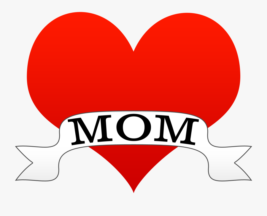 Clipart Mothers Day Heart, Transparent Clipart