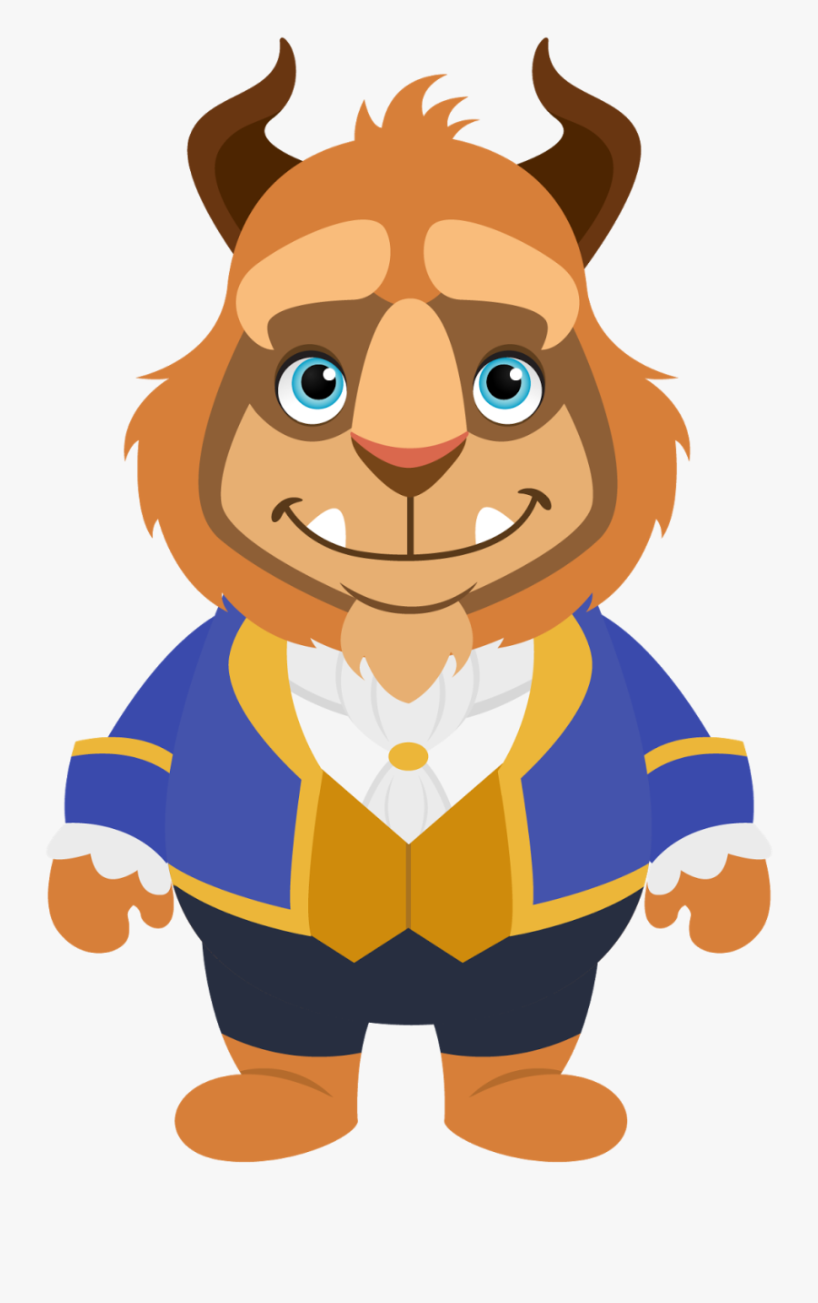 Beauty And The Beast Baby Beast , Free Transparent Clipart - ClipartKey