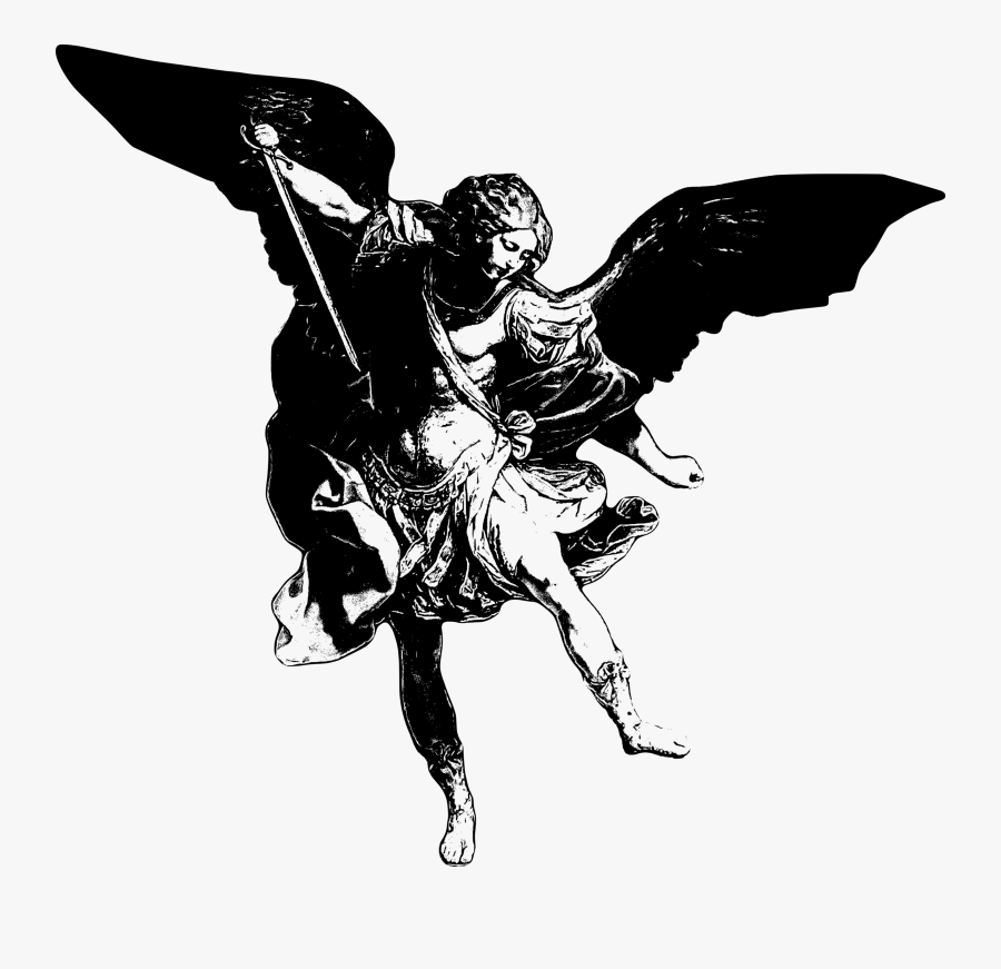 Angel Clipart Archangel - St Michael The Archangel Clipart, Transparent Clipart