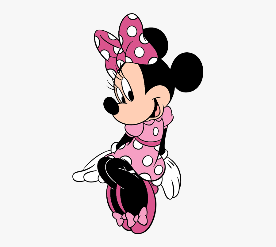 Pink Minnie Mouse Clipart, Transparent Clipart