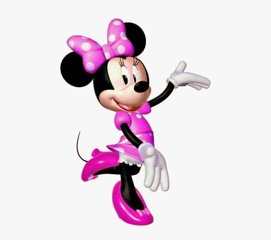 Minnie Mouse Mickey Mouse Clubhouse Clipart - Pink And Purple Minnie Mouse, Transparent Clipart