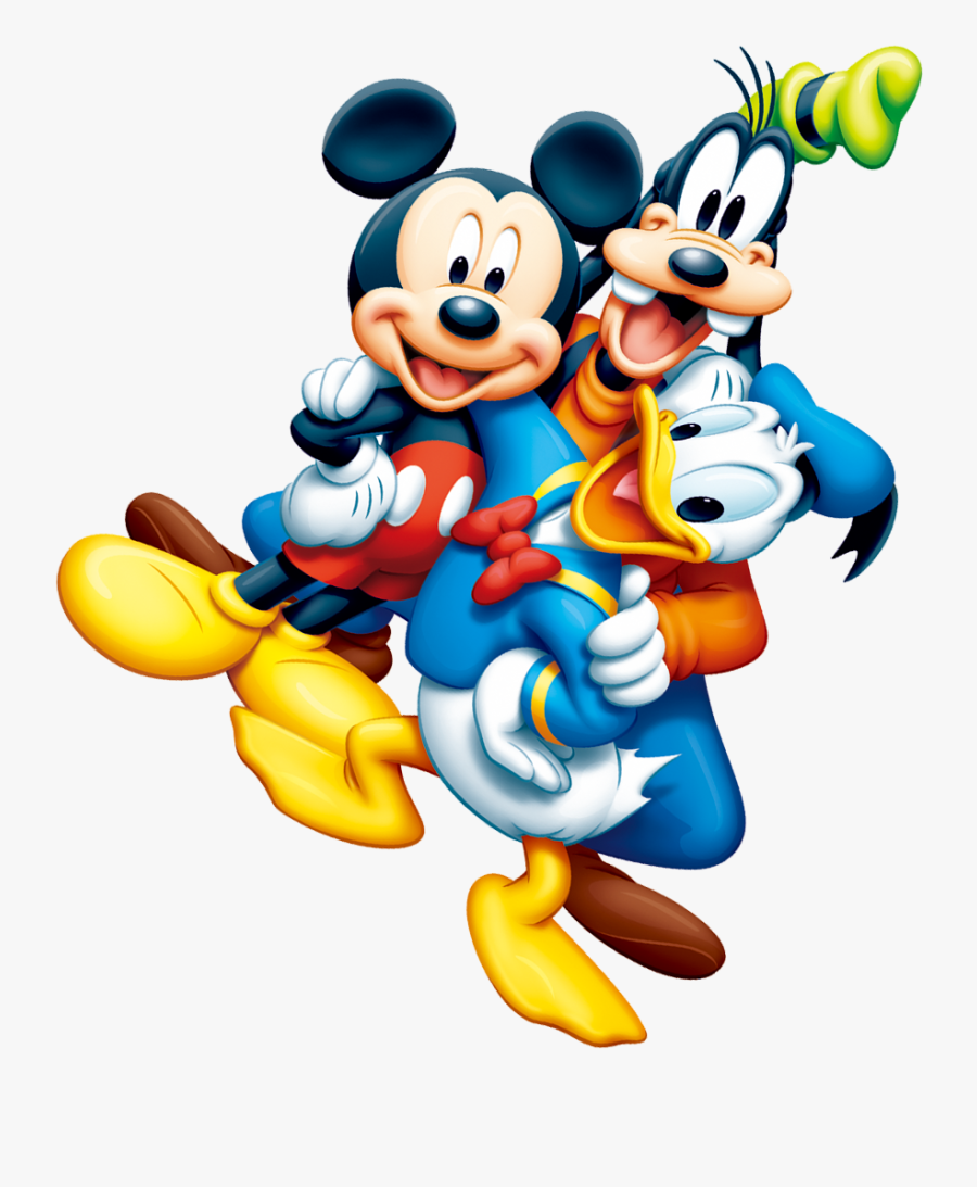 Mickey Mouse And Minnie Mouse Clipart Illustration - Mickey Mouse Png, Transparent Clipart