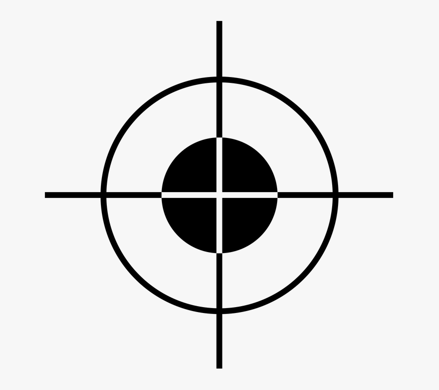 Pin Free Target Clipart - Sniper Target Png, Transparent Clipart