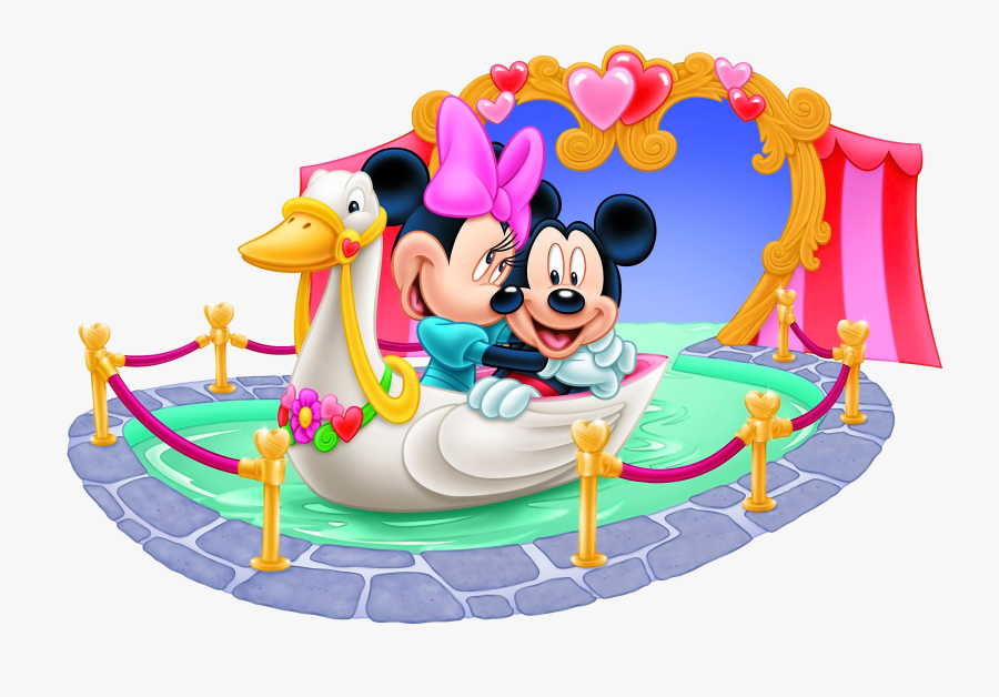 Transparent Mickey Mouse Clipart Png - Mickey And Minnie Mouse Love Png, Transparent Clipart