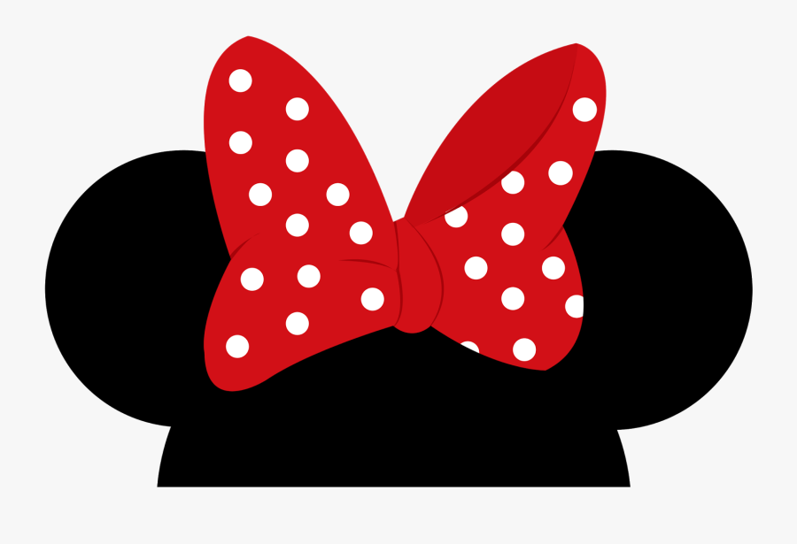 Mickey Mini Png Download - Minnie Mouse Ears Png, Transparent Clipart