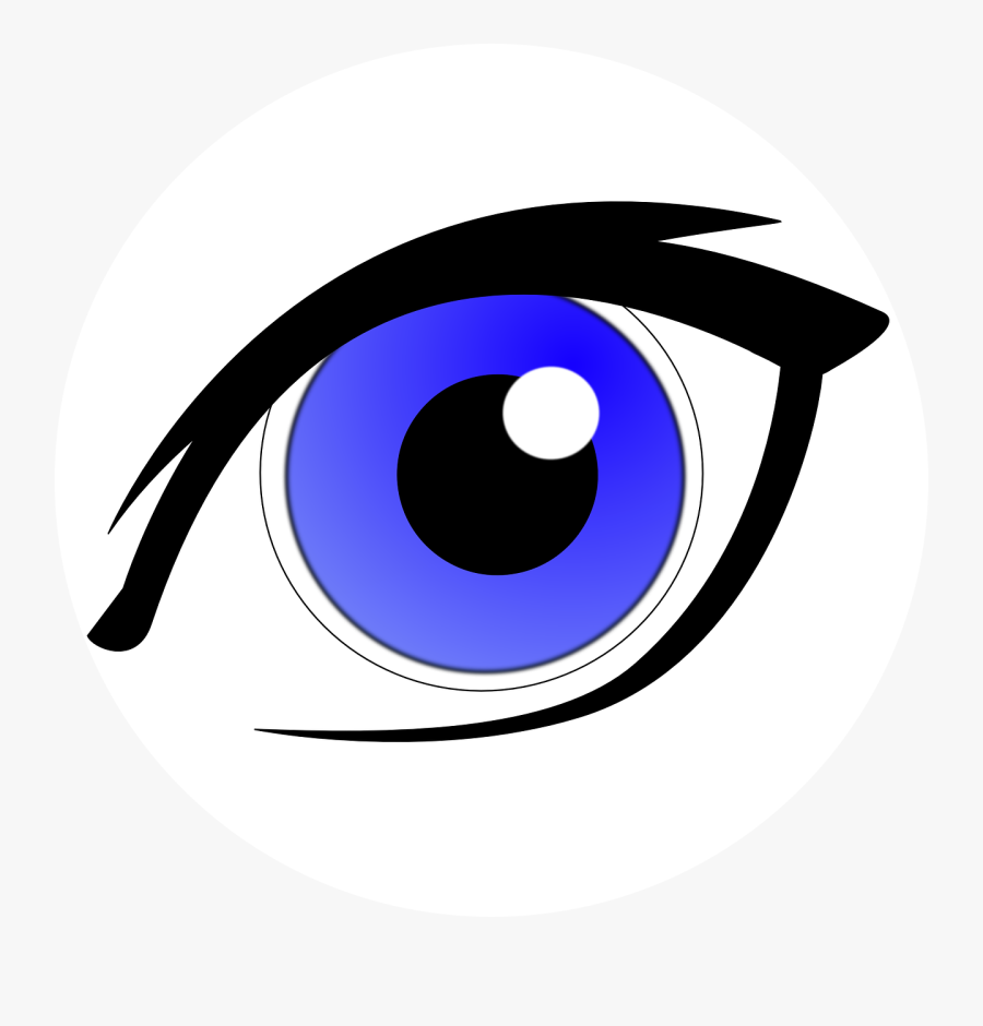 Eye Blue Iris - Green Eye Cartoon Png , Free Transparent Clipart ...