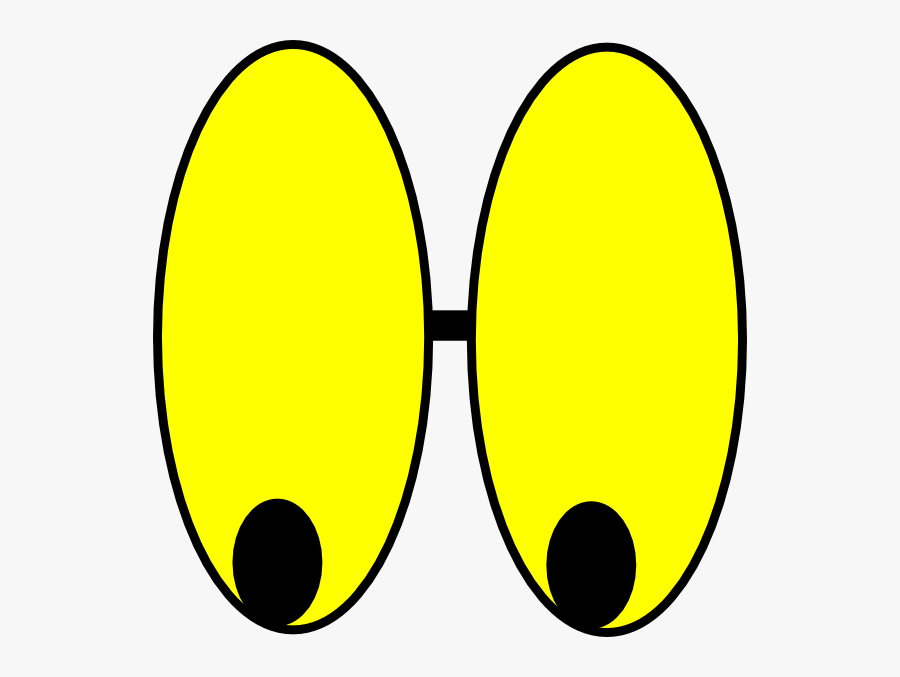Yellow Watching Eyes Clip Art At Clker - Eyes Watching Clipart, Transparent Clipart
