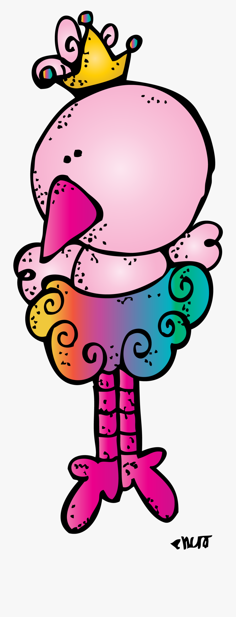 Transparent Flamingo Clip Art - Clipart Teacher Flamingo, Transparent Clipart