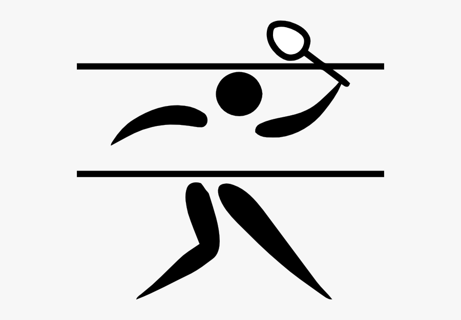 Sports Symbols - - Badminton En Los Juegos Olimpicos, Transparent Clipart