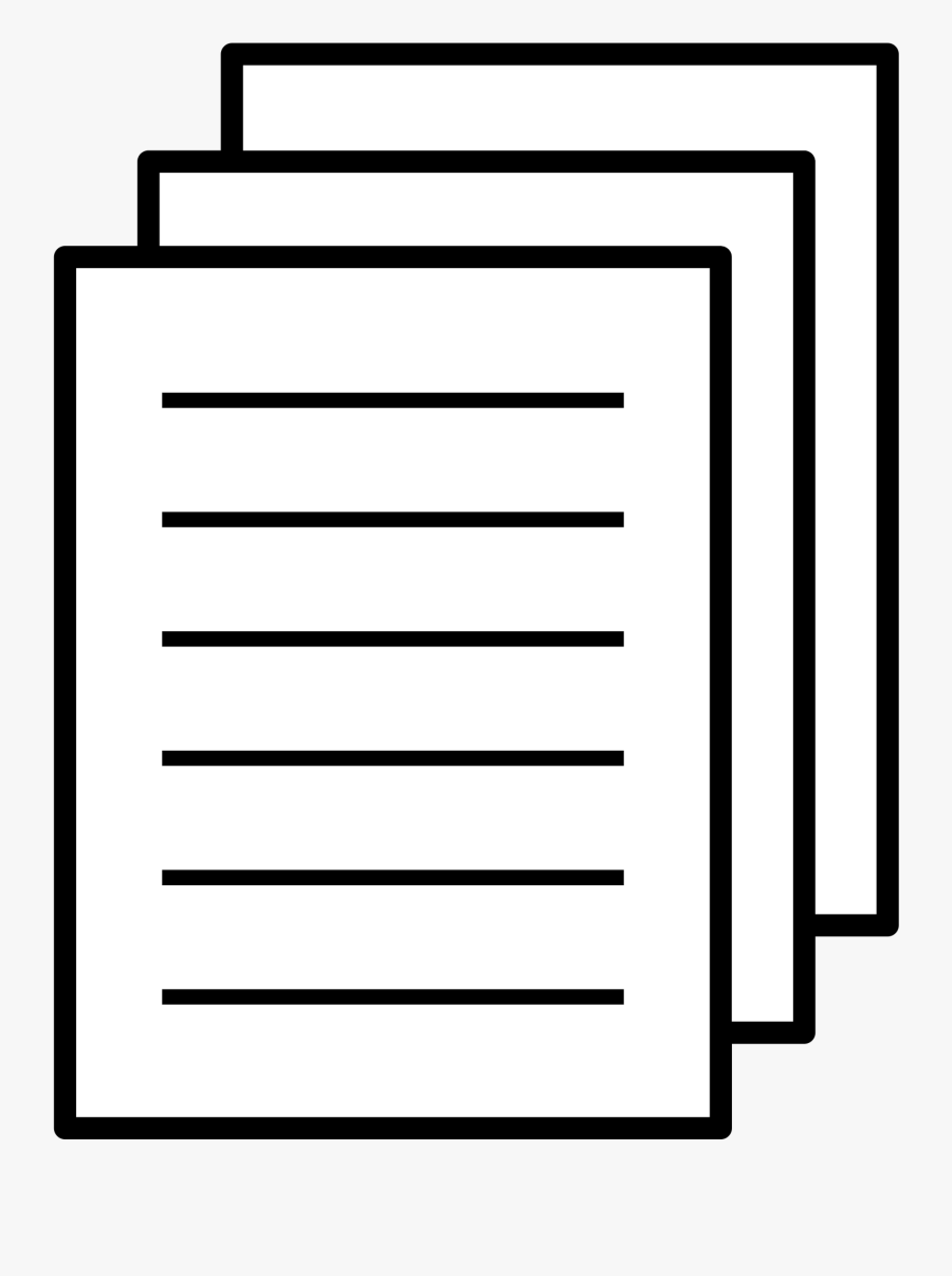 Paper Clipart Worksheet - Paper Icon Clipart, Transparent Clipart