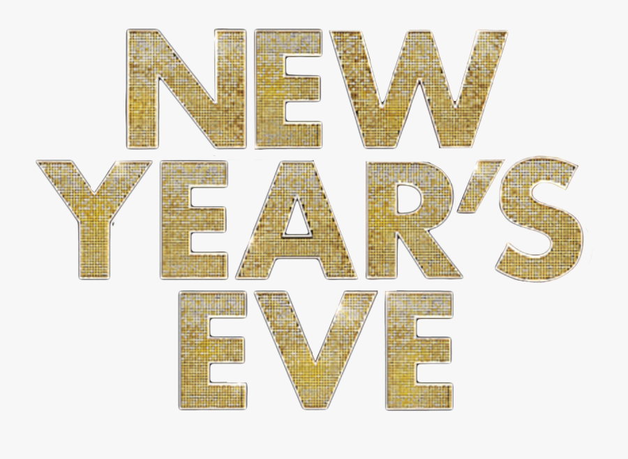 New Year Party Transparent & Png Clipart Free Download - New Year Eve Text, Transparent Clipart