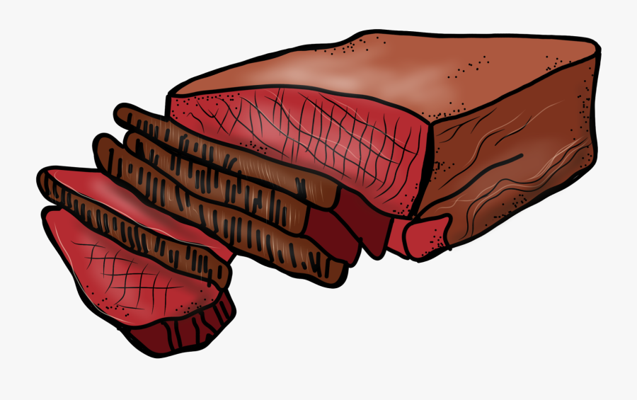 Steak Clipart Cow Meat - Roast Beef Png Clipart , Free Transparent