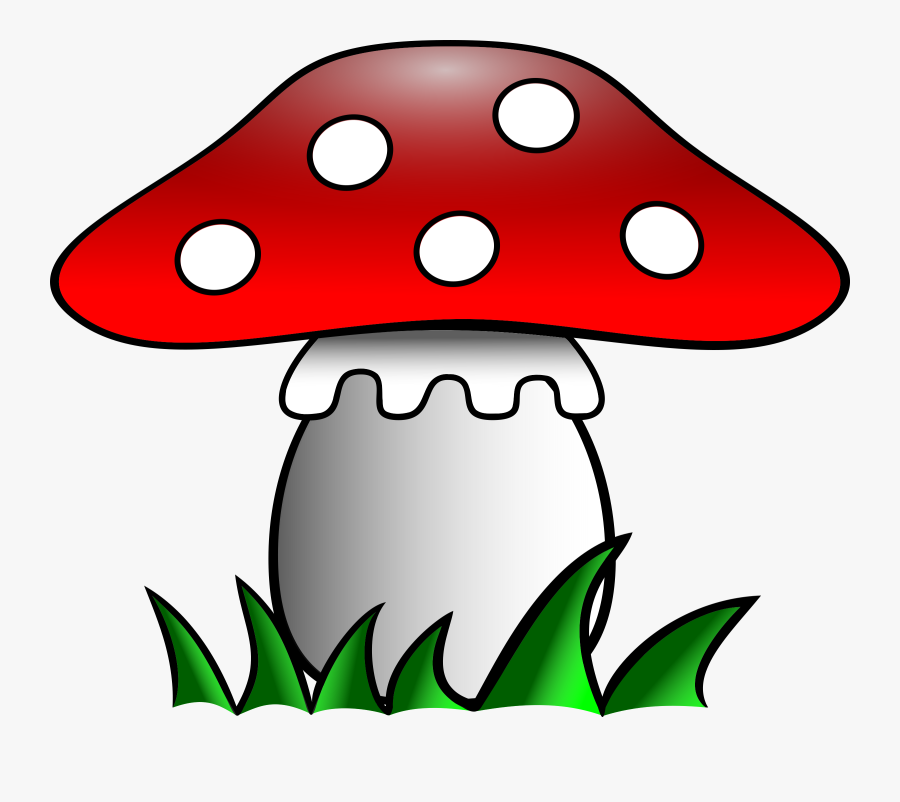 Clipart - Fly Agaric Clipart, Transparent Clipart