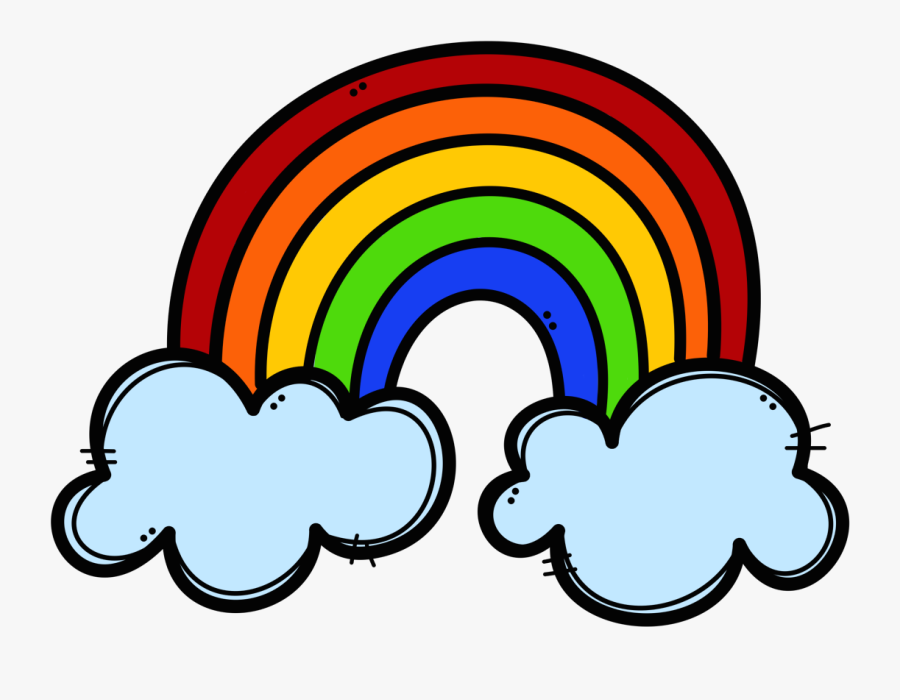 For The First 10 Days Of Kindergarten We Teach A Color - Pot Of Gold With Rainbow Craft, Transparent Clipart