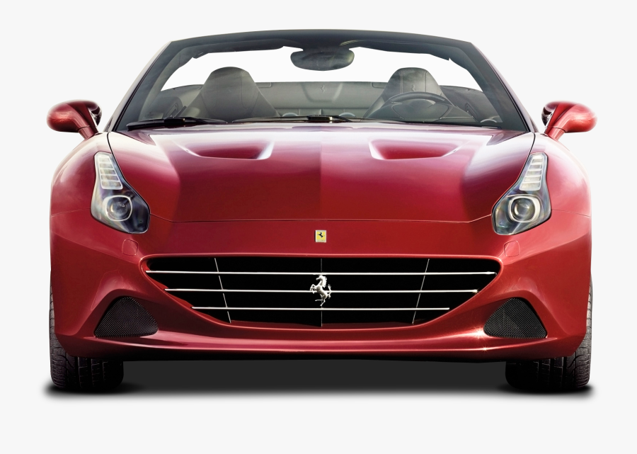 Png Images Free Download - Ferrari California Front View, Transparent Clipart