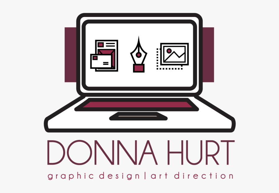 Donna Hurt Designs Personal Brand Stickermule Sticker, Transparent Clipart