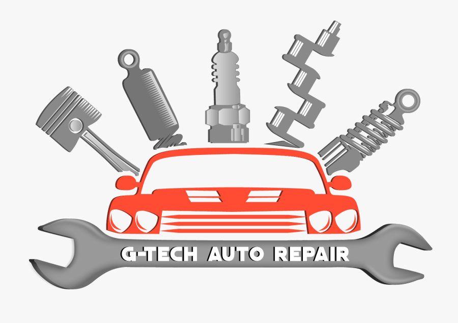 Car Repair Service Logo, Transparent Clipart