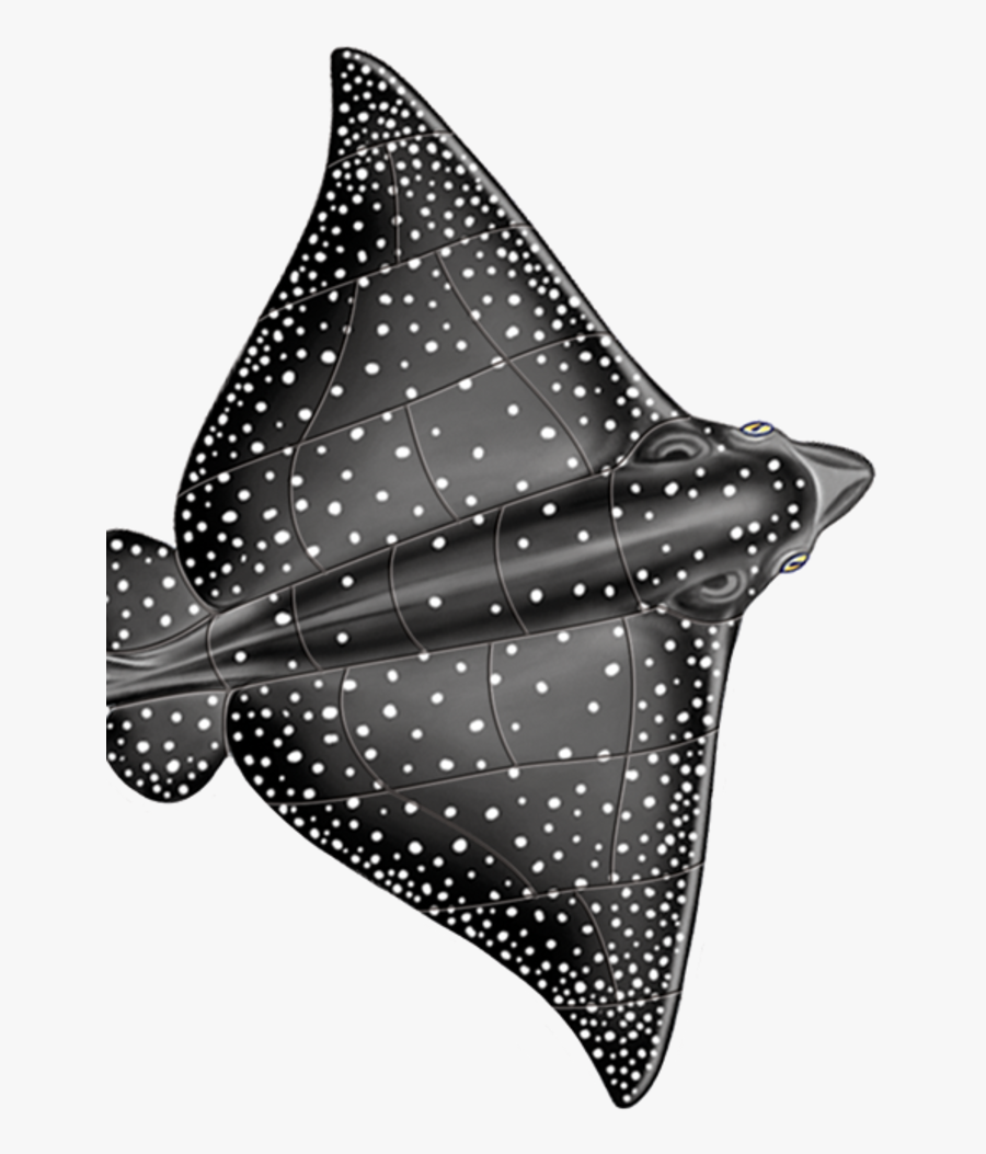 Pool Tile Spotted Eagle Ray, Transparent Clipart