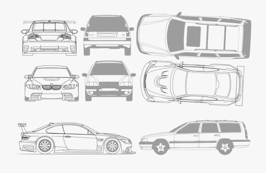 Cars, Automobiles, Vehicle, Transportation, Drive, - Bmw Vector Free, Transparent Clipart