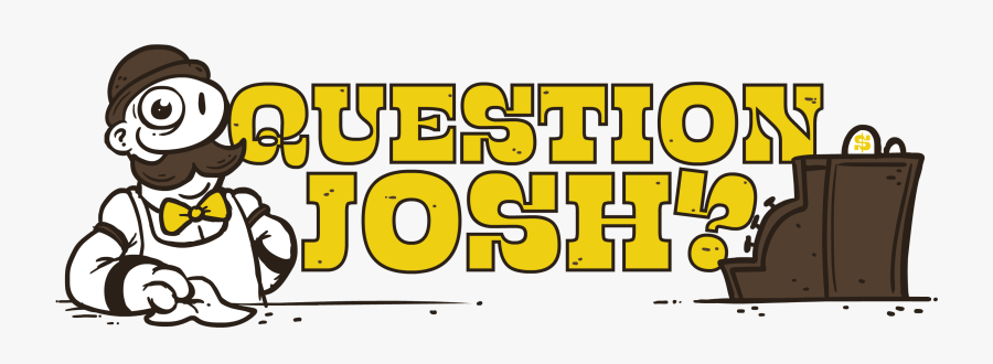 Question Josh"s Sticker Store - Illustration, Transparent Clipart