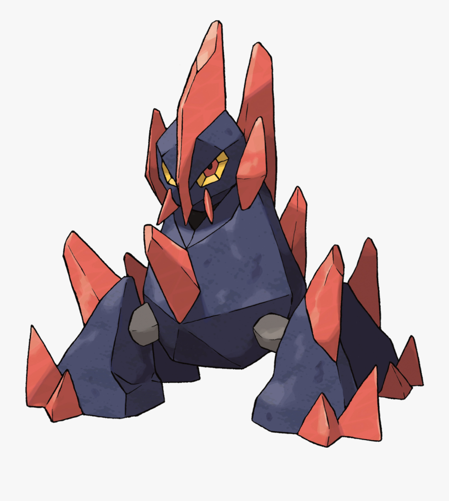 Gigalith Sugimori Artwork - Pokemon Gigalith, Transparent Clipart