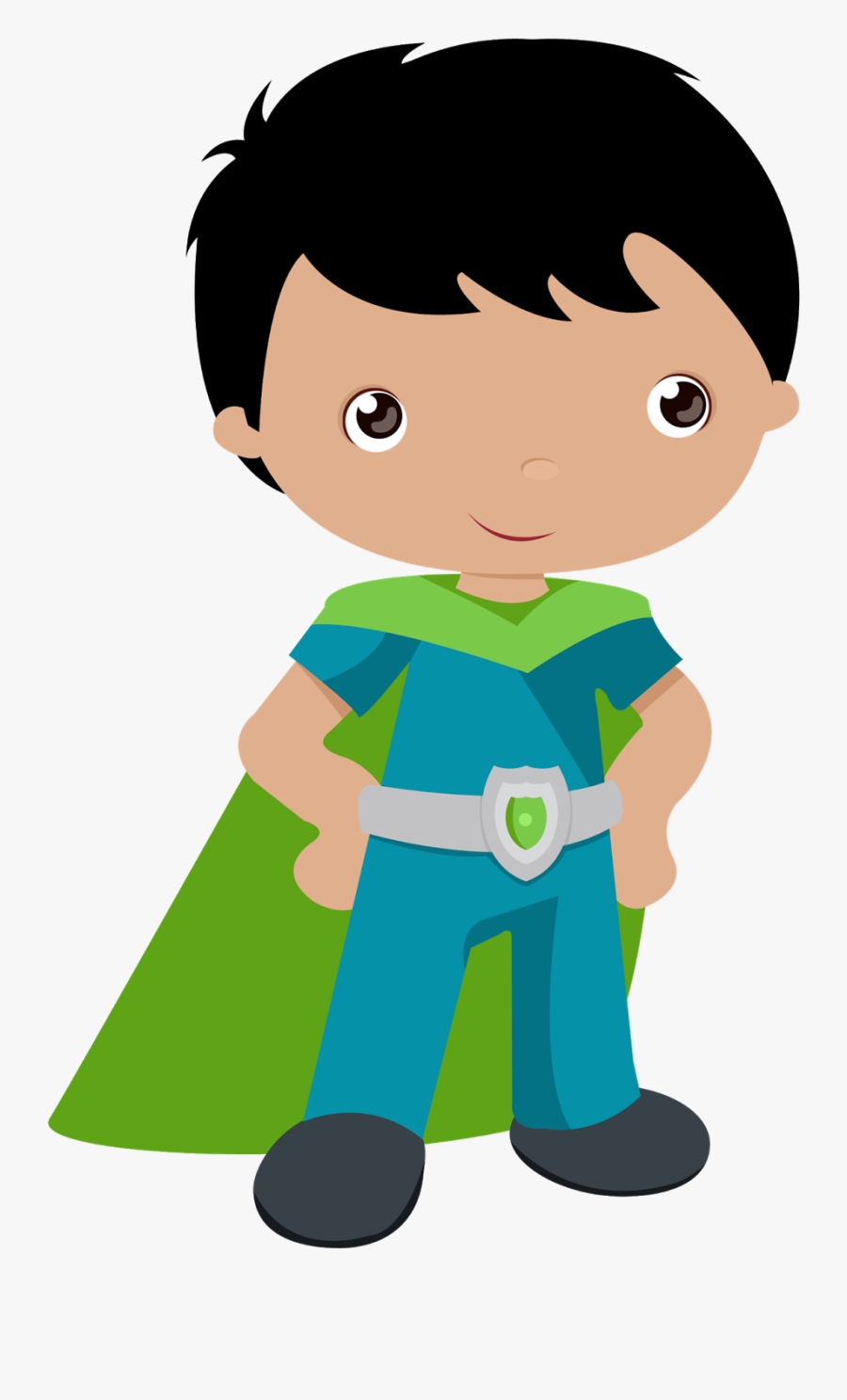 Kids Dressed As Superheroes Clipart - Superhero Clipart Free, Transparent Clipart