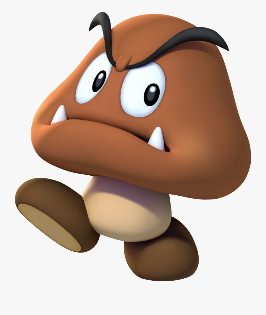 New Super Bros Dx - Goomba Mario Bros Png, Transparent Clipart