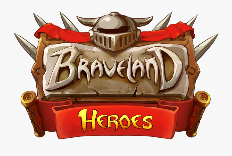 Transparent King Scepter Png - Braveland Heroes Logo, Transparent Clipart